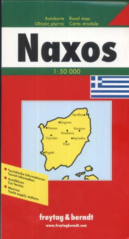 neuveden: AK 819 Naxos 1:50 000 / automapa