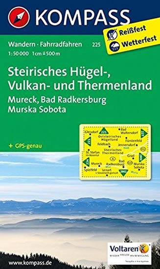 neuveden: Steirisches Hügel-, Vulkan- u.Thermenland 225 NKOM