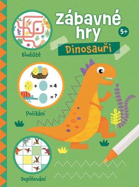 neuveden: Zábavné hry Dinosauři 5+