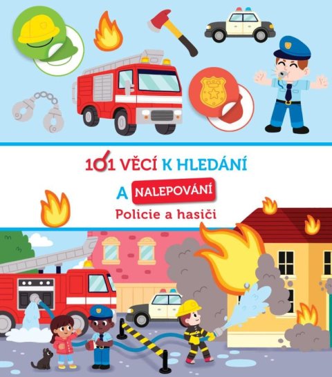 neuveden: 101 věcí k hledání a nalepování Policie a hasiči neuveden: 101 věcí k hledání a nalepování Policie a hasiči