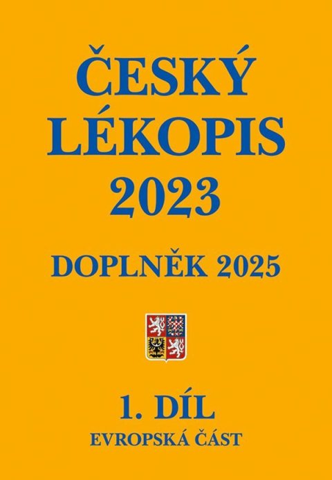 Ministerstvo zdravotnictví ČR: Český lékopis 2023 - Doplněk 2025
