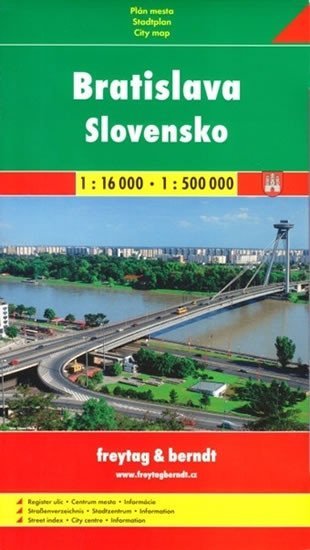 neuveden: Slovensko + Bratislava mapy (1:500.000, 1:16 000) neuveden: Slovensko + Bratislava mapy (1:500.000, 1:16 000)