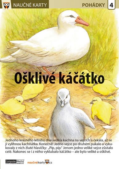 neuveden: Ošklivé kačátko - Naučná karta