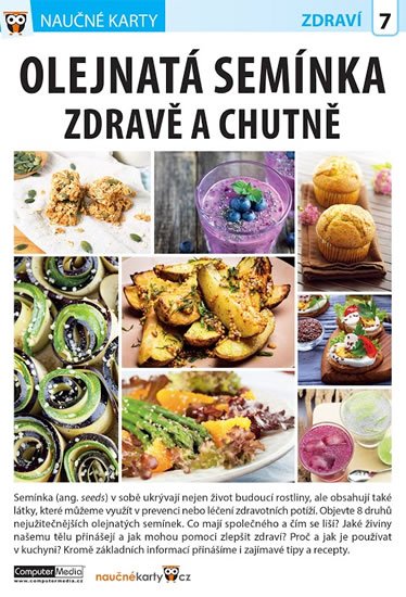 neuveden: Olejnatá semínka - Naučné karty