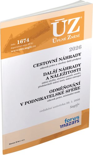 neuveden: ÚZ 1674 Cestovní náhrady, Odměňování v podnikatelské sféře, 2026
