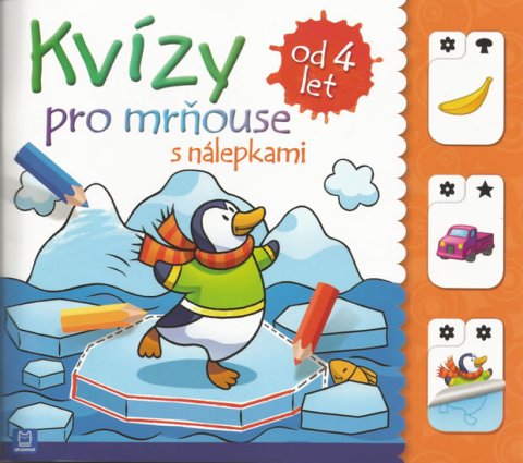 Kuryjak Joanna: Kvízy pro mrňouse od 4 let