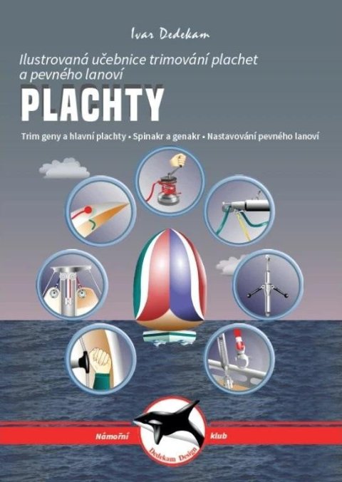 Dedekam Ivar: Plachty - Ilustrovaná učebnice trimování plachet a pevného lanoví