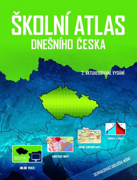 neuveden: Školní atlas dnešního Česka