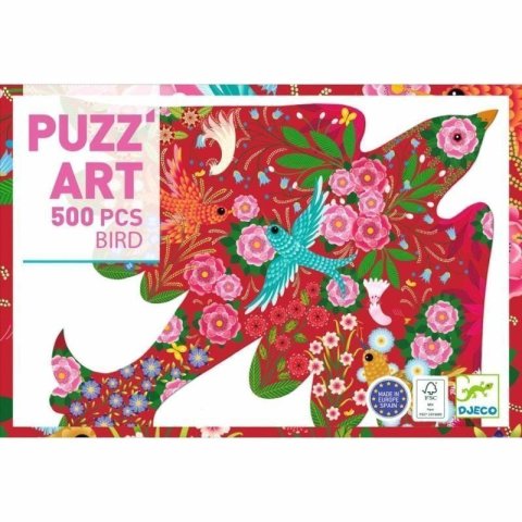 neuveden: DJECO Puzzle Ptáček - 500 pcs