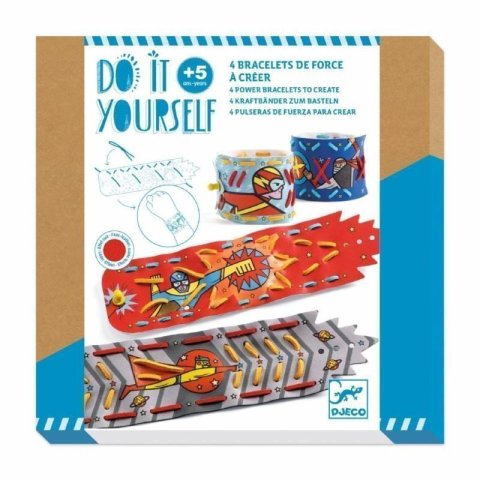 neuveden: DJECO DIY Náramky pro superhrdiny