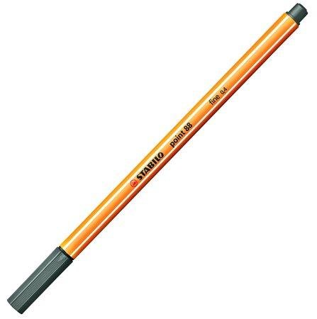 neuveden: Popisovač STABILO point liner 88 šedý tmavě neuveden: Popisovač STABILO point liner 88 šedý tmavě