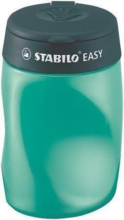 neuveden: Ořezávátko STABILO EASY sharpener se zásobníkem pro leváky, petrolejové neuveden: Ořezávátko STABILO EASY sharpener se zásobníkem pro leváky, petrolejové