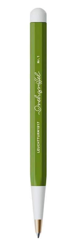 : Drehgriffel Nr. 1 - Ballpoint pen with royal blue Indigo, Moss