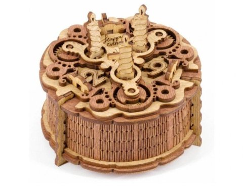 -: Hlavolam - Birthday Cake Gift Puzzle Box