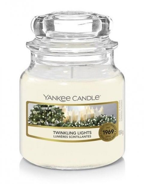 neuveden: YANKEE CANDLE Twinkling Lights svíčka 104g