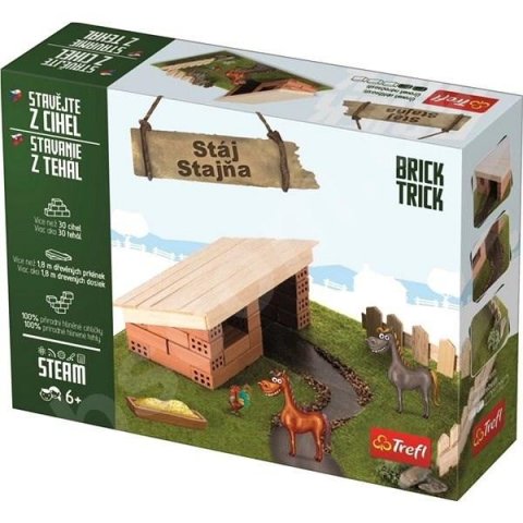 neuveden: Stavebnice Brick Trick: Stáj
