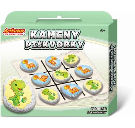 neuveden: ArtLover Sada Kameny piškvorky - dinosauři neuveden: ArtLover Sada Kameny piškvorky - dinosauři