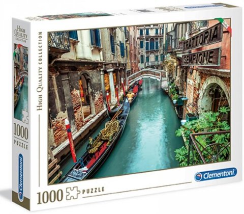 neuveden: Clementoni Puzzle Benátský kanál / 1000 dílků