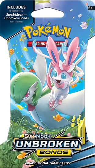 neuveden: Pokémon: SM10 Unbroken Bonds 1 Blister Booster