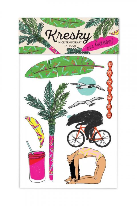 neuveden: Kresky dočasné tetování - by Alica Kucharovič