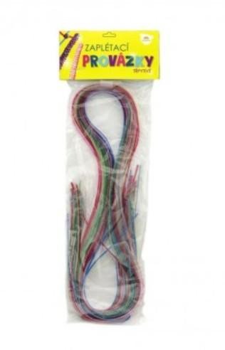 neuveden: Zaplétací provázky třpytivé glitter/35 ks