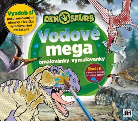 neuveden: Dinosauři - Vodové mega omalovánky