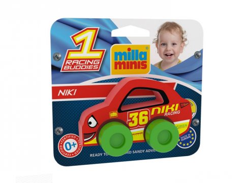 neuveden: Závodní auto RACING BUDDIES - Niki 36/červené