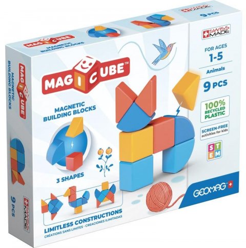 neuveden: Geomag Magicube Shapes 9 dílků