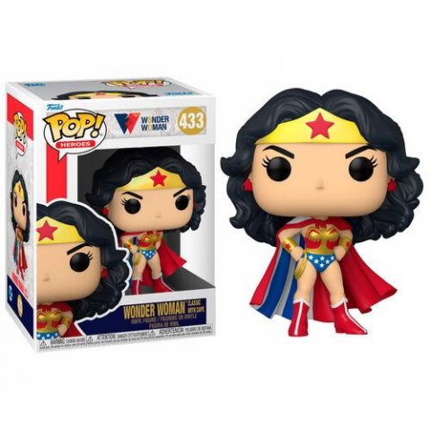 neuveden: Funko POP DC: Wonder Woman Classic w/Cape