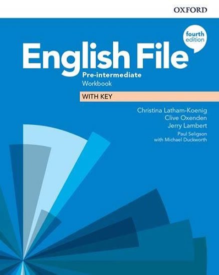 Latham-Koenig Christina: English File Pre-Intermediate Workbook with Answer Key (4th)