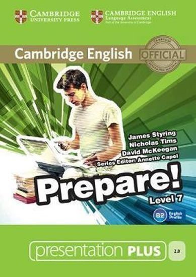 Styring James: Prepare 7/B2 Presentation Plus DVD-ROM