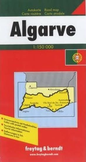 neuveden: AK 9801 Algarve 1:150 000 / automapa