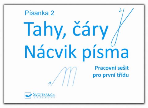 neuveden: Písanka 2 – Tahy, čáry – Nácvik písma