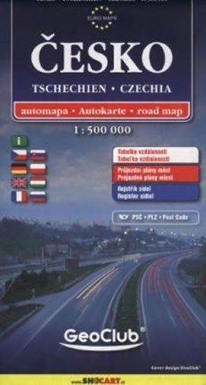 neuveden: Česko automapa 1:500 000 neuveden: Česko automapa 1:500 000