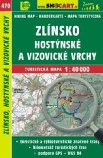 neuveden: SC 470 Zlínsko, Hostýnské a Vizovické vrchy 1:40 000