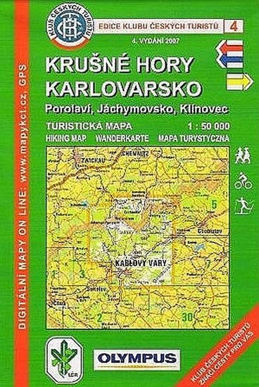 neuveden: KČT 4 -Krušné hory, Karlovarsko
