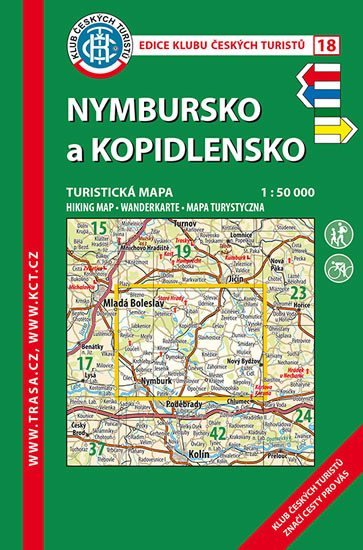 neuveden: KČT 18 Nymbursko a Kopidlnsko 1:50T Turistická mapa neuveden: KČT 18 Nymbursko a Kopidlnsko 1:50T Turistická mapa