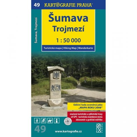 neuveden: 1: 50T (49)-Šumava-Trojmezí (turistická mapa) neuveden: 1: 50T (49)-Šumava-Trojmezí (turistická mapa)