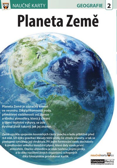 neuveden: Planeta Země - Naučná karta neuveden: Planeta Země - Naučná karta
