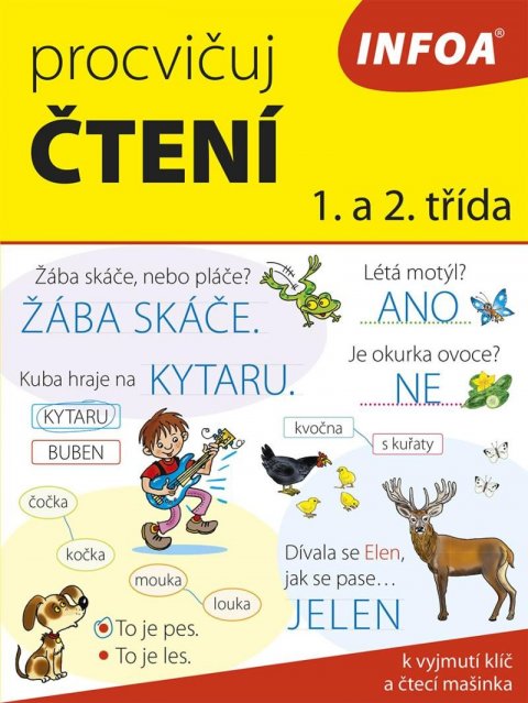 neuveden: Procvičuj čtení 1. a 2. třída