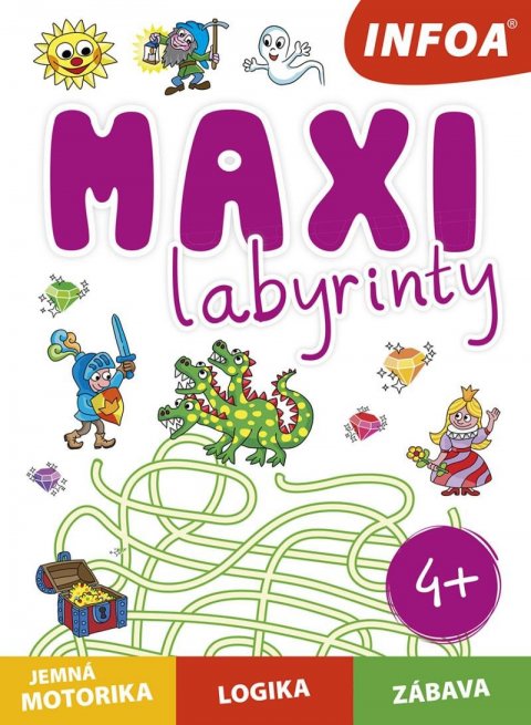 neuveden: Maxi labyrinty 4+ neuveden: Maxi labyrinty 4+