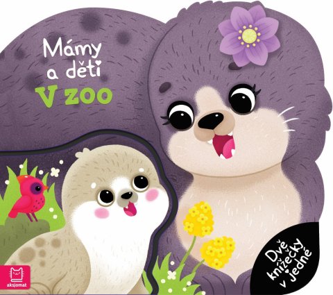 : Mámy a děti V ZOO - Dvě knížečky v jedné