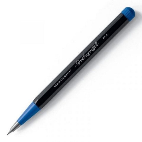 neuveden: Drehgriffel Nr. 2 Black/Royal Blue Bauhaus Edition Mechanical pencil