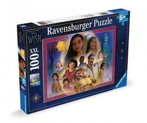 neuveden: Puzzle Disney Přání: Oblíbení hrdinové 100 dílků
