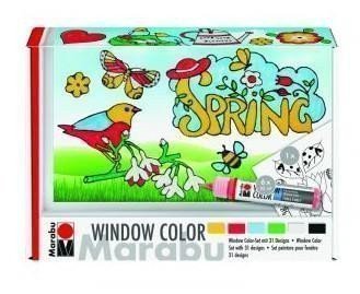 neuveden: Marabu sada Window Color - Jarní čas