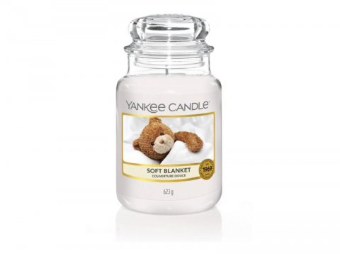 neuveden: YANKEE CANDLE Soft Blanket svíčka 623g