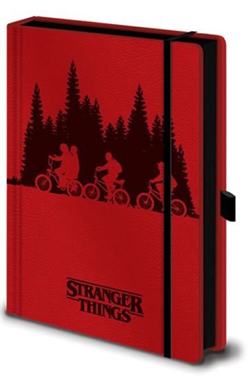 neuveden: Blok A5 premium - Stranger Things