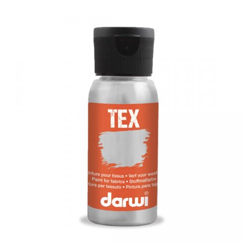 neuveden: DARWI TEX barva na textil - Šedá 50 ml