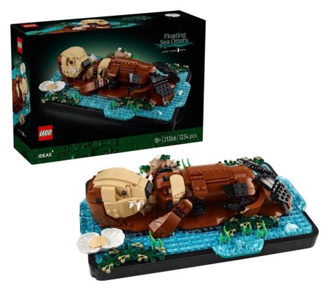 -: LEGO® Ideas 21366 Plavající mořské vydry
