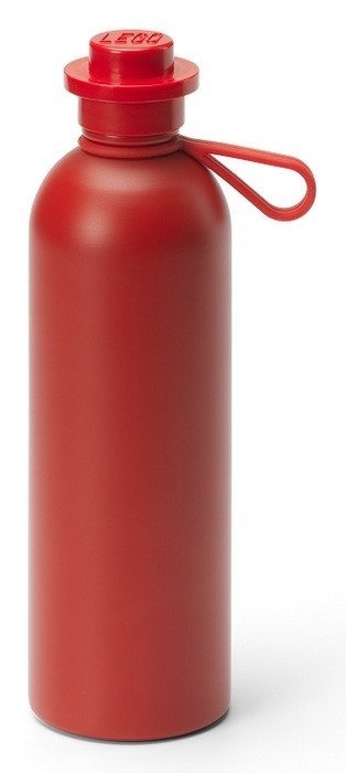 -: LEGO nerezová láhev 725 ml - červená